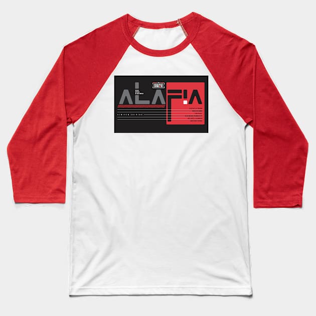 Alafia by niekanenty Baseball T-Shirt by Niekanenty 